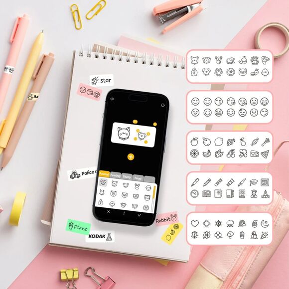 📦 Kodak Label ERA M50 Label Maker – Yellow (Brand New & Sealed) - Picture 3 of 9